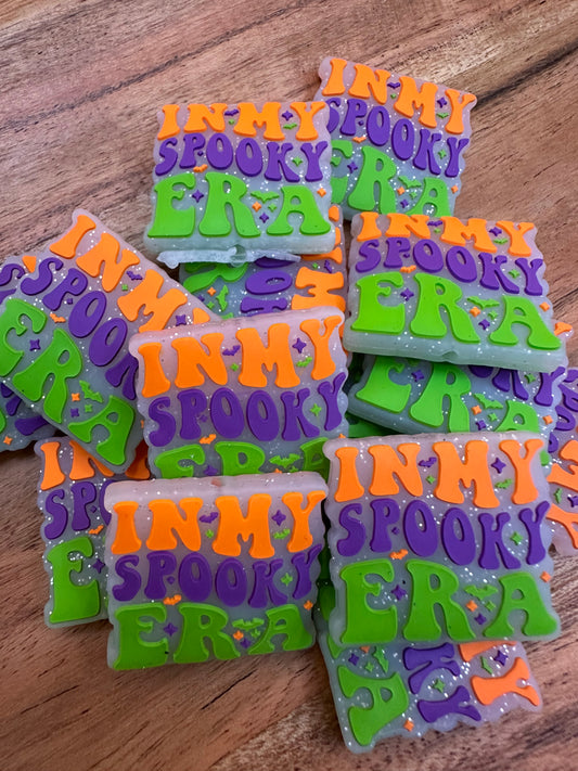 In My Spooky Era- Silicone Focal Bead