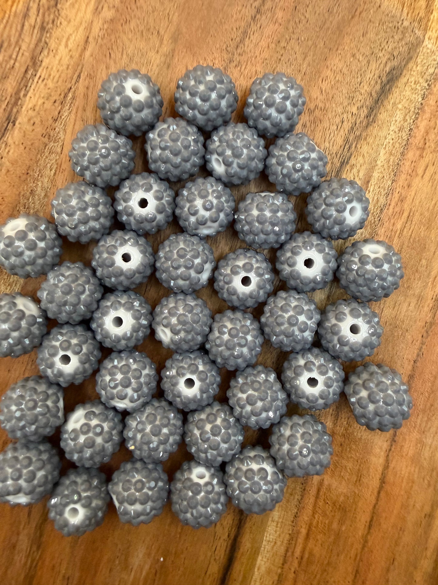 Gray Jelly- Acrylic 16mm or 20mm