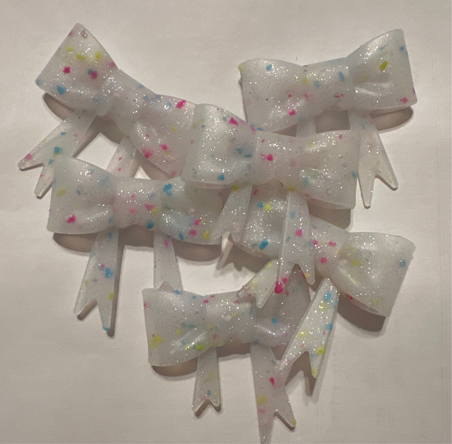 Straw Topper & Focal Bow - Silicone Bead