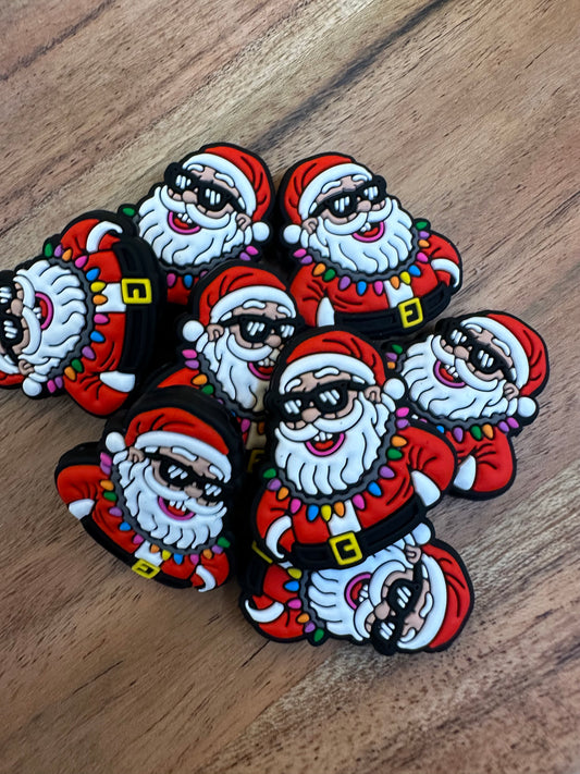 Holiday Lights Santa- Focal