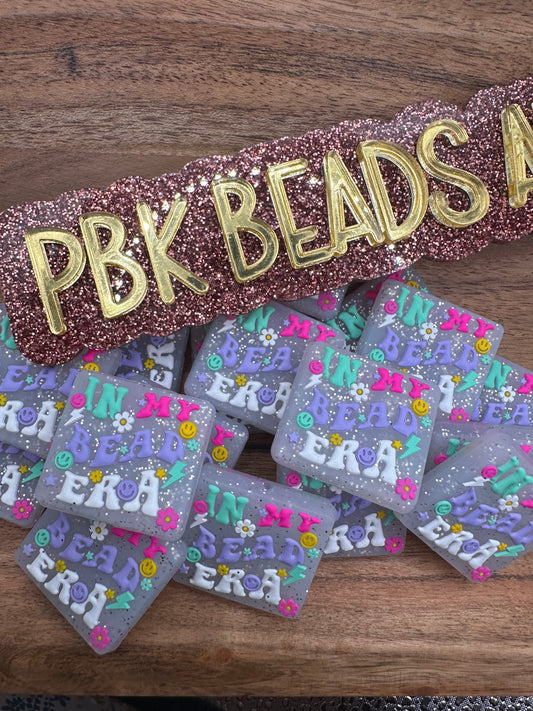 In My Bead Era- EXCLUSIVE TO PBK- Silicone Focal Bead