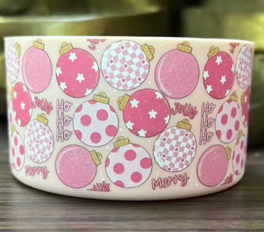 Pink Ornaments- Tumbler Boot