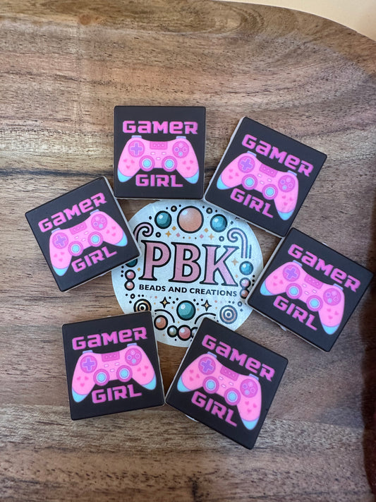 Gamer Girl- EXCLUSIVE TO PBK- Silicone Focal Bead