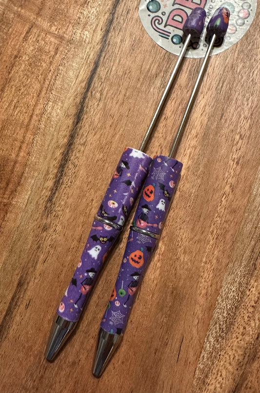 Halloween Print- Beadable Pen