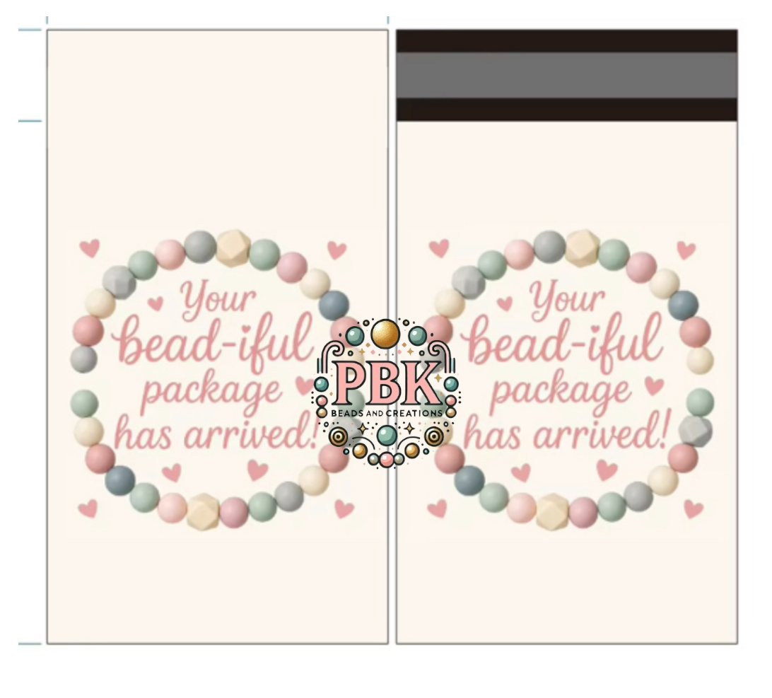 (PRE ORDER) Poly Mailers (pack of 20) - Exclusive to PBK Beads & Creations