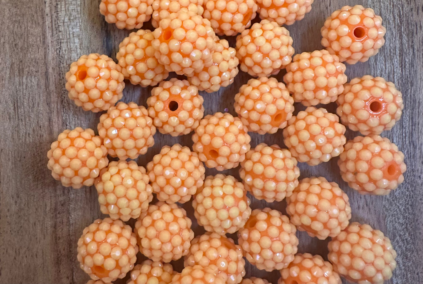 Orange Jelly- Acrylic 16mm or 20mm