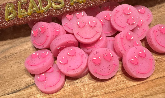 Melting Smiley- EXCLUSIVE TO PBK- Silicone Focal Bead