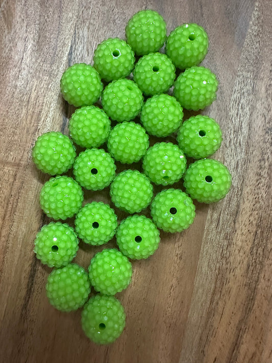 Lime Green- Jelly 20mm