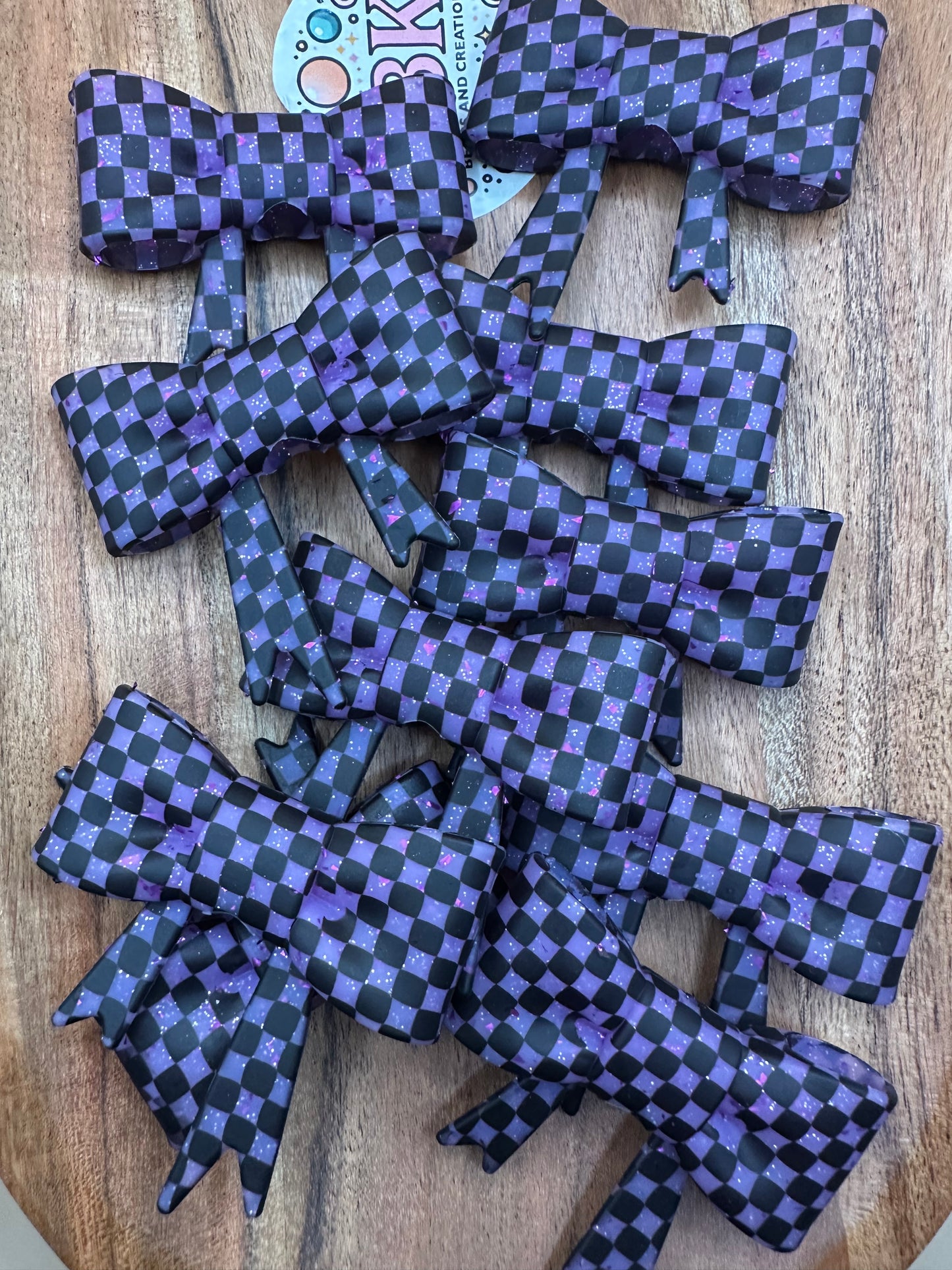 Straw Topper & Focal Bow - Silicone Bead