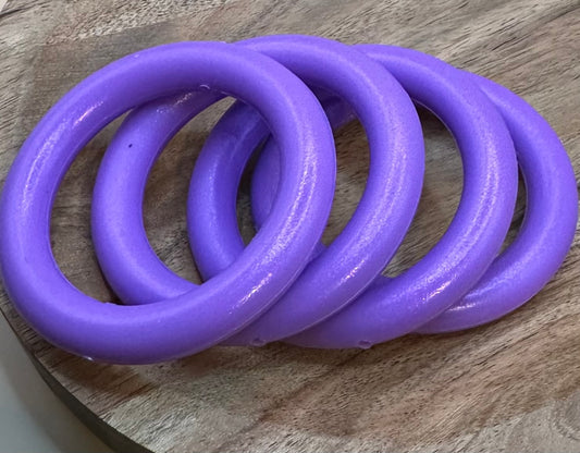 Purple Opal- Silicone Ring 65mm