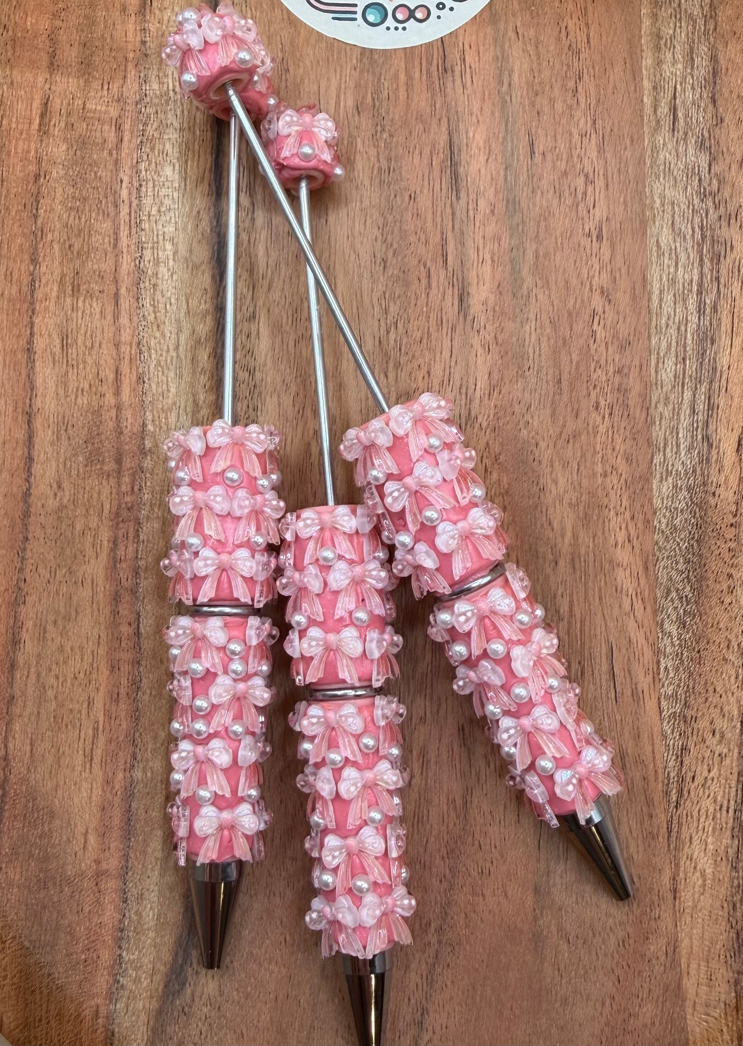 Pink Bow Pen