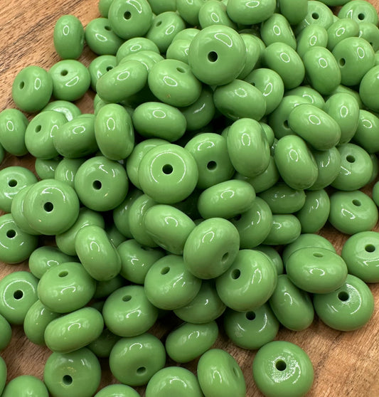 Matcha-Liquid Silicone Bead Abacus 14mm