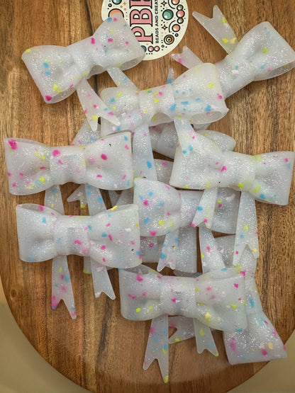 Straw Topper & Focal Bow - Silicone Bead