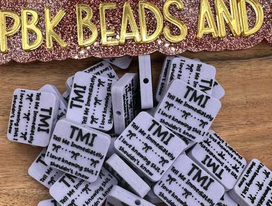 TMI- EXCLUSIVE TO PBK- Silicone Focal Bead