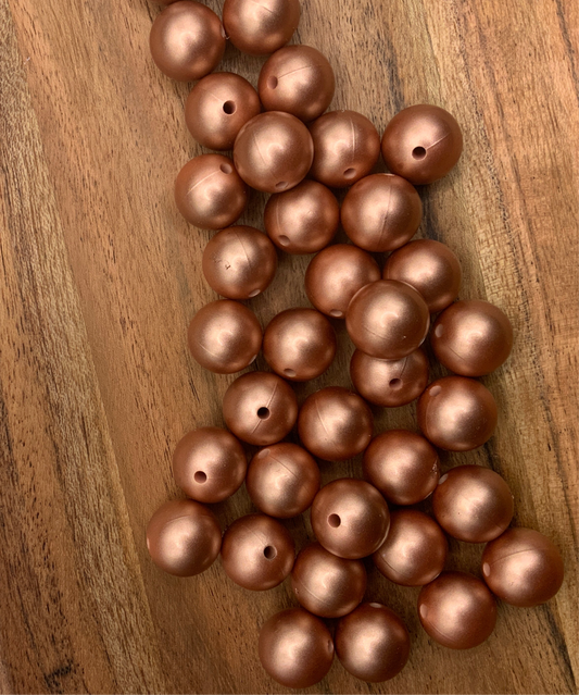 Copper-Silicone Bead 15mm