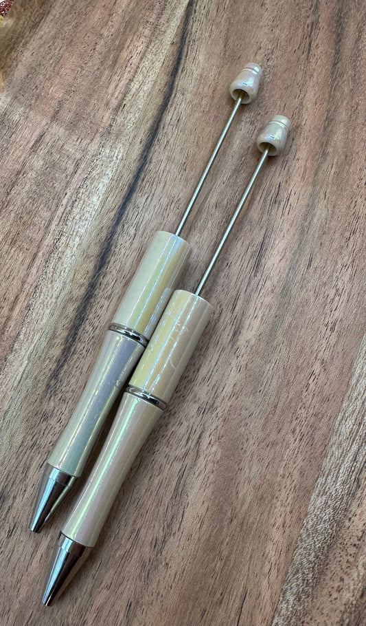 Tan Opal -Beadable Pen