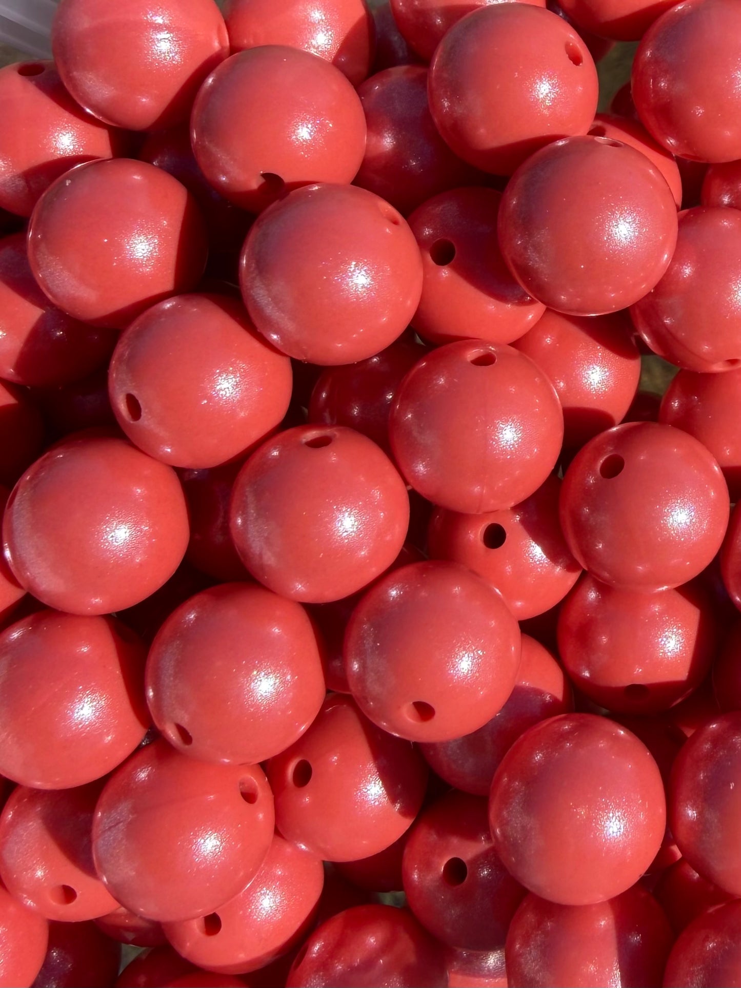 Sunset Opal - Silicone Bead 15mm