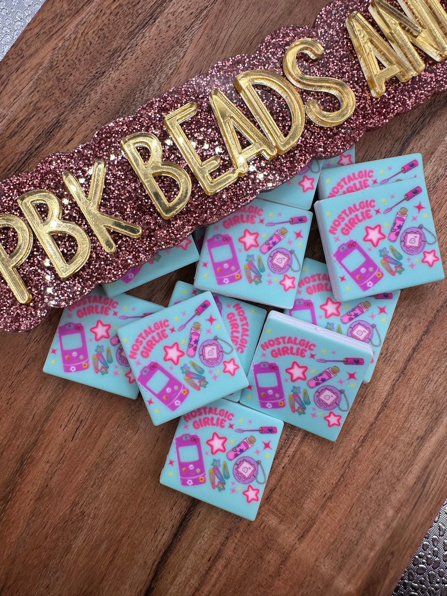 Nostalgic Girlie- EXCLUSIVE TO PBK- Silicone Focal Bead
