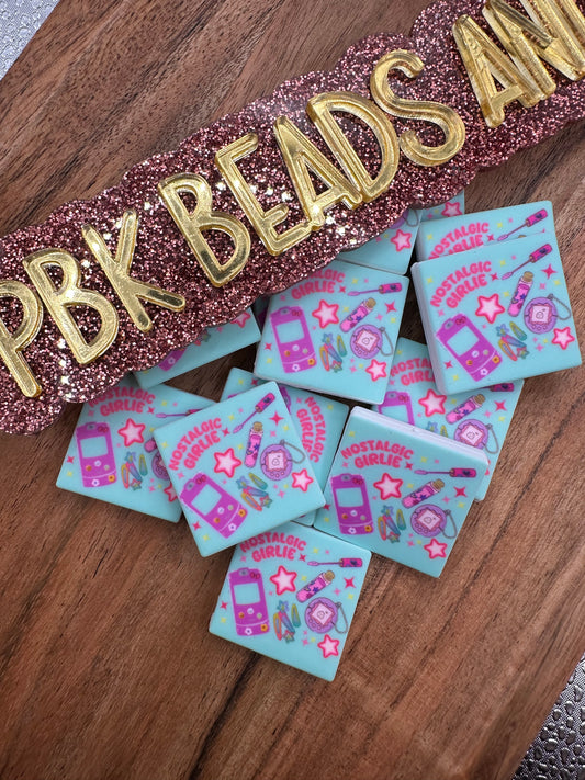 Nostalgic Girlie- EXCLUSIVE TO PBK- Silicone Focal Bead