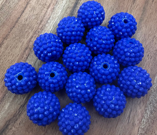 Royal Blue Jelly- Acrylic 16mm or 20mm