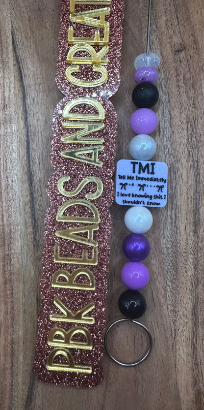 TMI- EXCLUSIVE TO PBK- Silicone Focal Bead