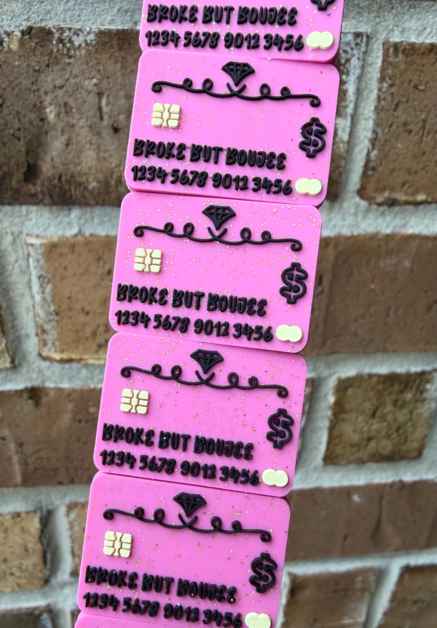 Broke but Boujee- EXCLUSIVE TO PBK- Silicone Focal Bead