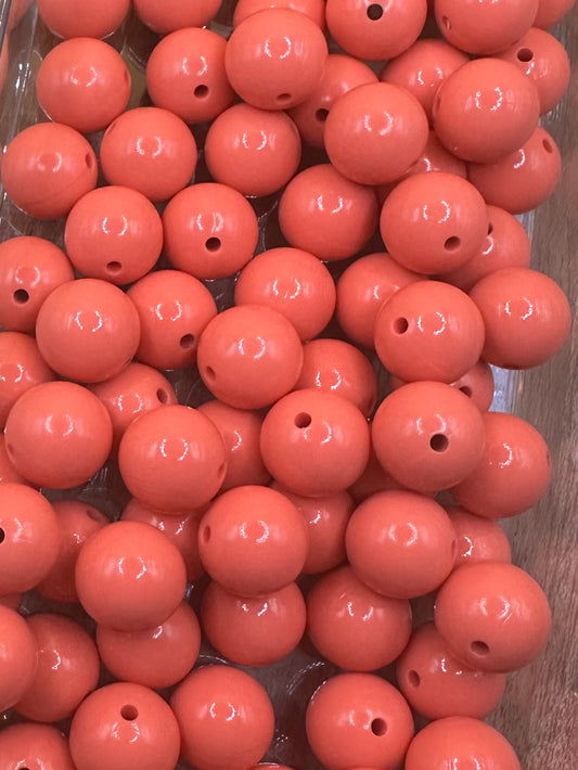 Sunset- Liquid Silicone Bead 15mm
