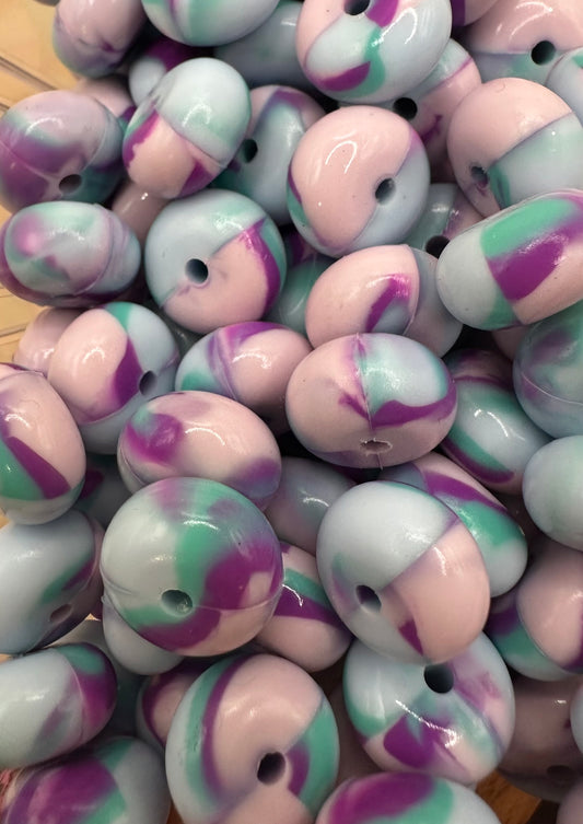Nostalgia- Silicone Bead Abacus 14mm