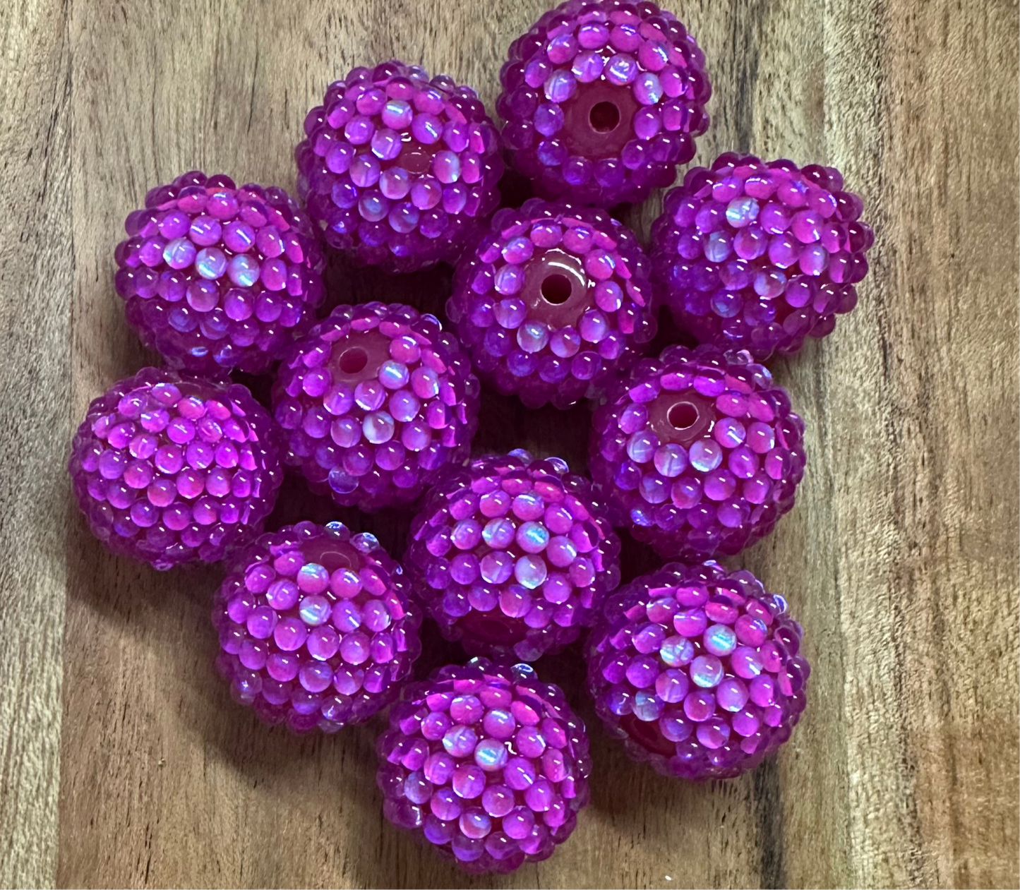 Purple- UV Rhinestone Acrylic