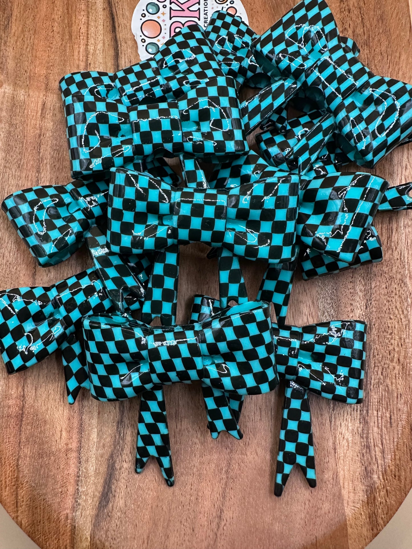 Straw Topper & Focal Bow - Silicone Bead