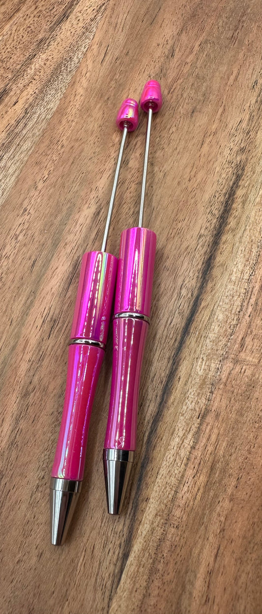 Magenta Opal-Beadable Pen