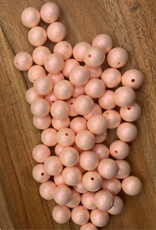 She’s so Shimmery-Opal Silicone Bead 15mm