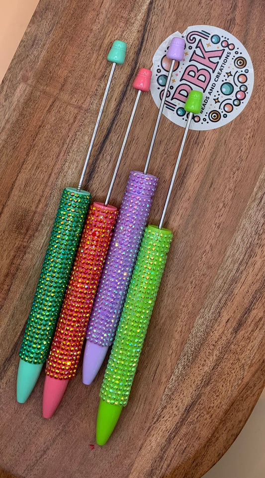 Rhinestone Beadable Pen