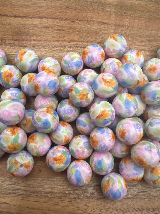 Floral Print (States) 15mm- Exclusive