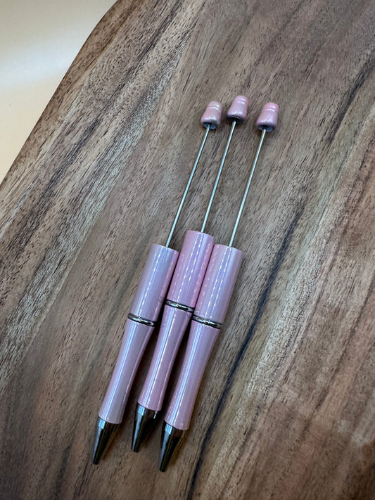Light Pink Opal- Beadable Pen