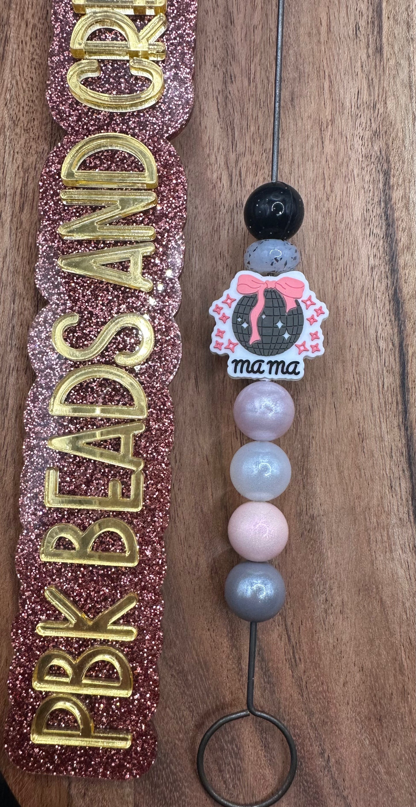 Mama Disco- EXCLUSIVE TO PBK- Silicone Focal Bead
