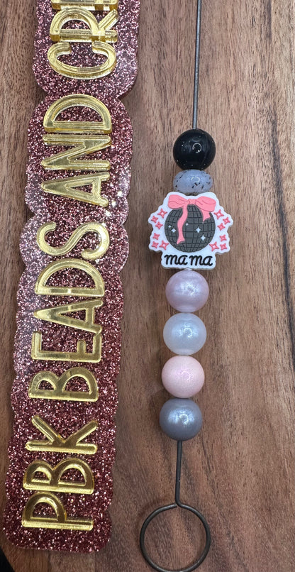 Mama Disco- EXCLUSIVE TO PBK- Silicone Focal Bead
