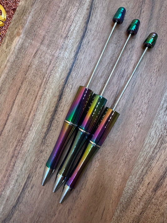 Black Rainbow -Beadable Pen